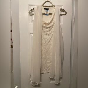 White House Black Market Sleeveless Blouse